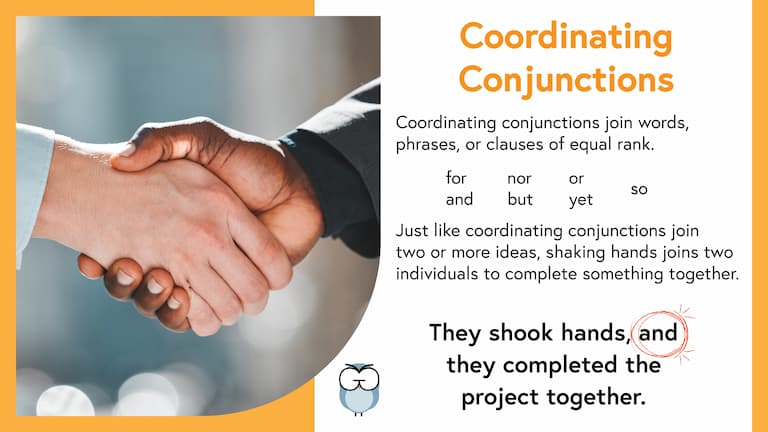Coordinating Conjunctions Memorable Image - FINAL Coordinating Conjunctions