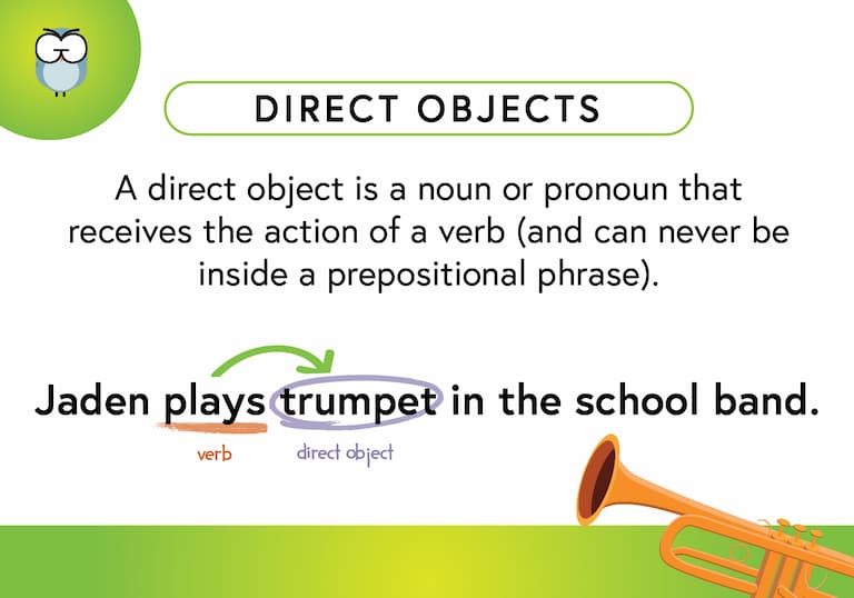 Direct Objects Definition Card FINAL Direct Objects