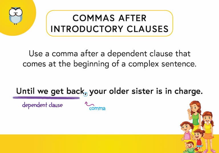 Commas After Introductory Clauses Def Card-FINAL Commas After Introductory Clauses