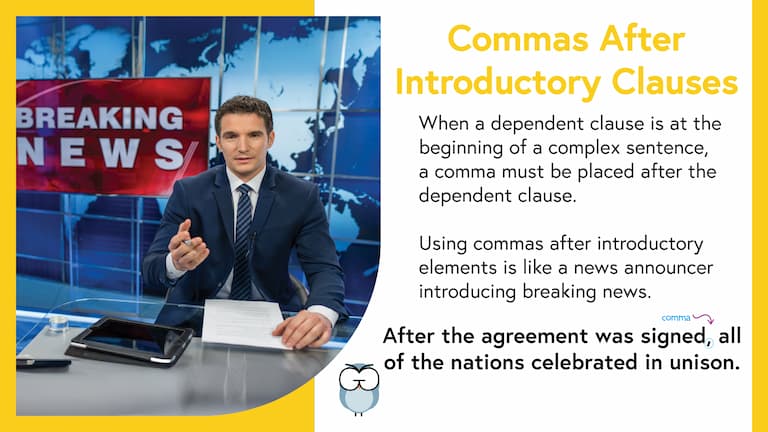 Commas After Introductory Clauses-Mem Image-FINAL Commas After Introductory Clauses