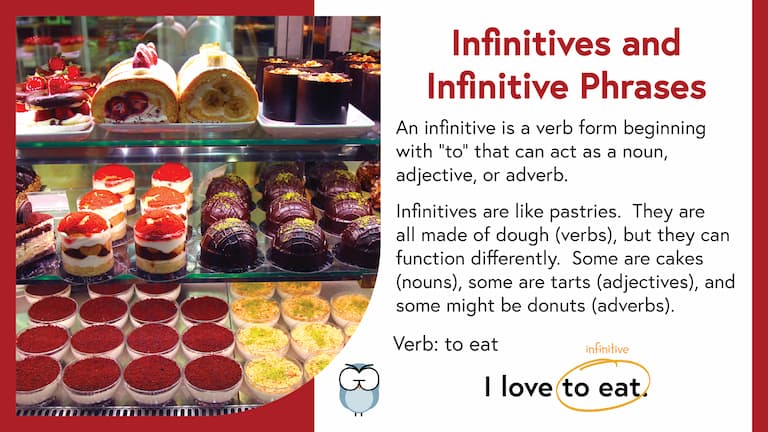 Infinitives and Infinitive Phrases Mem Image FINAL Infinitives and Infinitive Phrases