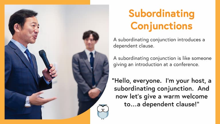Subordinating Conjunctions